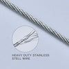 Elmist Essentials Heavy Duty Stainless Steel Clothesline Wire Rope