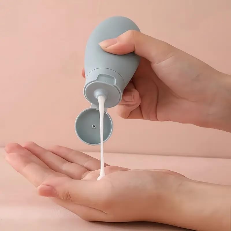 Elmist Essentials Travel Silicone Refillable Bottle Set