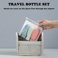 Elmist Essentials Travel Silicone Refillable Bottle Set
