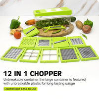 Elmist Essentials 13-in-1 Multifunction Vegetable Cutter & Food Prep System