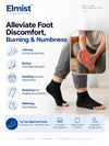 Elmist Essential Foot Alignment Socks – Toe Separator & Arch Support Socks