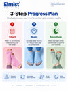 Elmist Essential Foot Alignment Socks – Toe Separator & Arch Support Socks