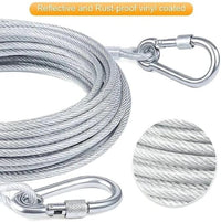 Elmist Essentials Heavy Duty Stainless Steel Clothesline Wire Rope